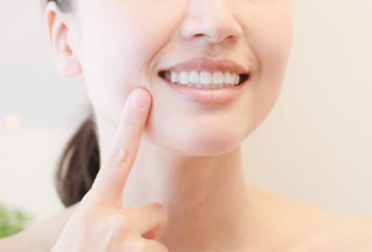 透明で目立たない